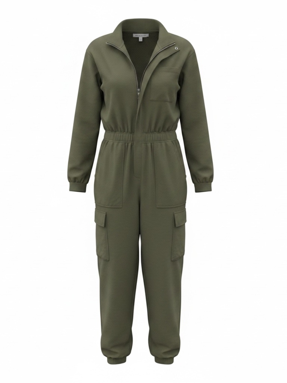 Athleta Olive Green Cargo Jumpsuit